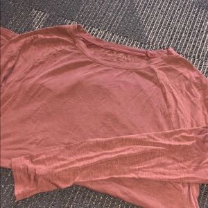 Burnt Orange Longe Sleeve Tee